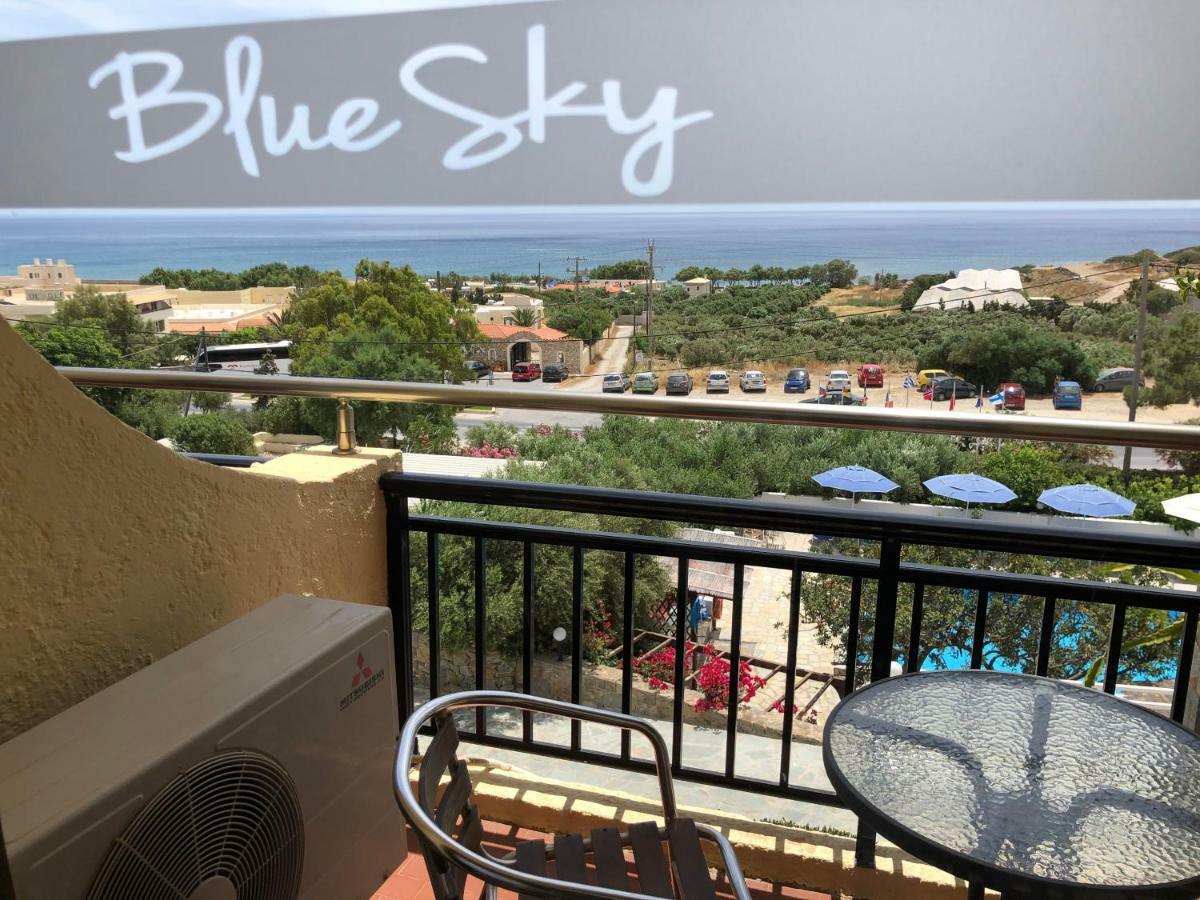 Blue Sky Hotel Koutsounári Esterno foto